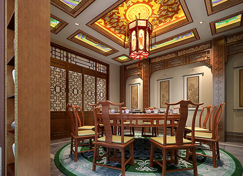 德阳中式古典风格家居装修设计效果图